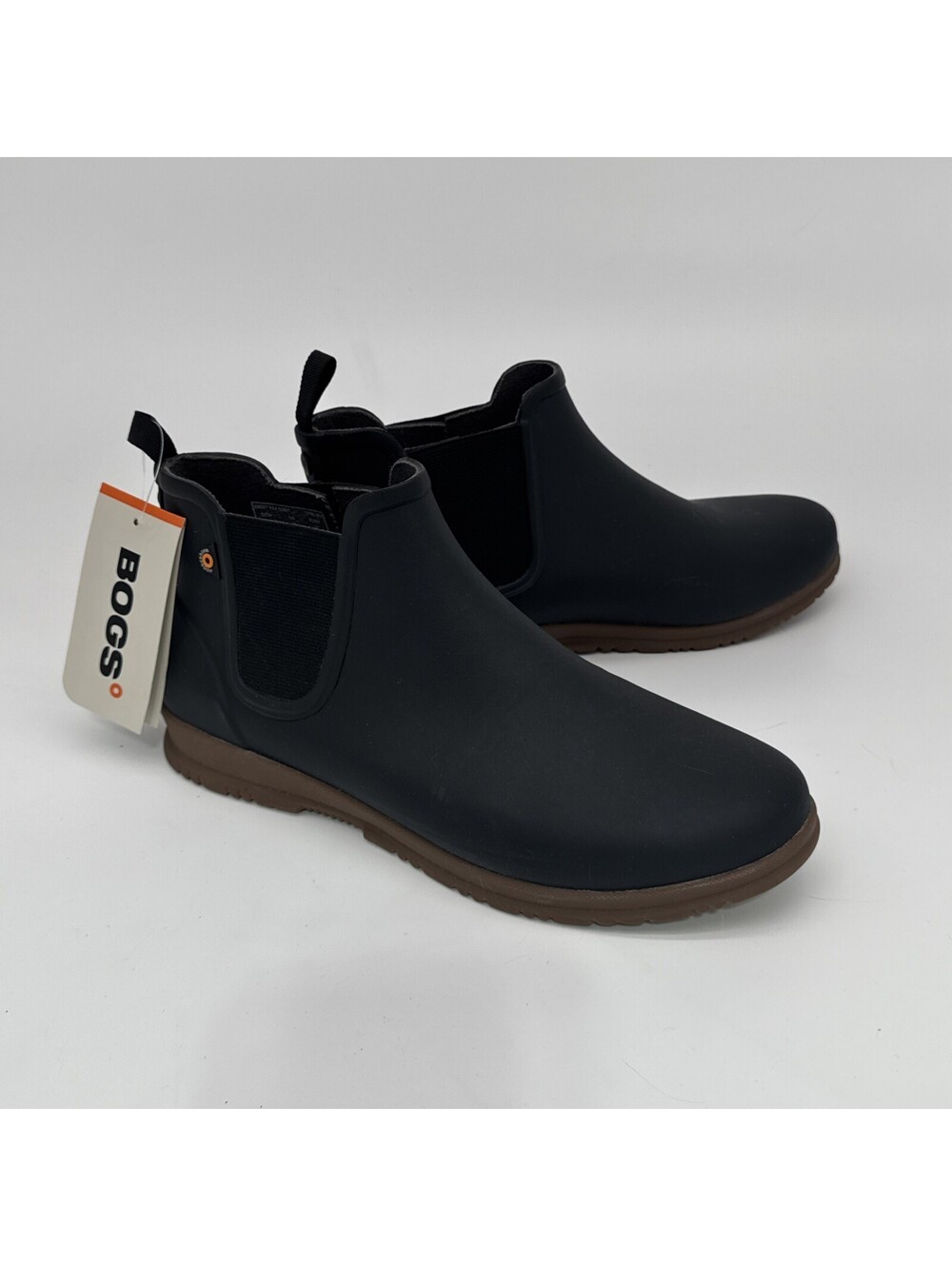 Women’s  Bogs Women's Sweetpea II Chelsea Boots Size 10 Slip-On Rubber Black NWT